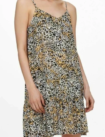 Rochie scurta Only, animal print