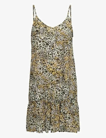 Rochie scurta Only, animal print
