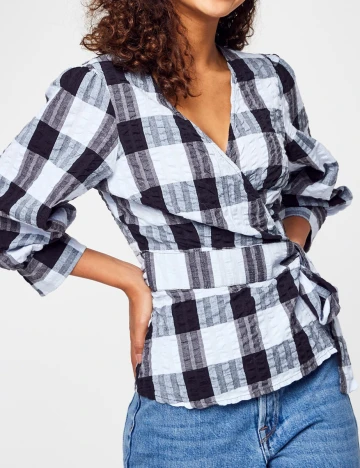 Bluza Vila, bleu, 34 Albastru