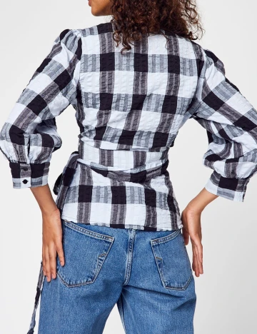 Bluza Vila, bleu, 34 Albastru