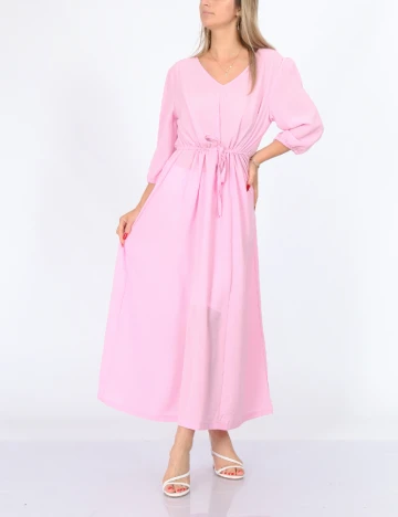 Rochie lunga Only, roz