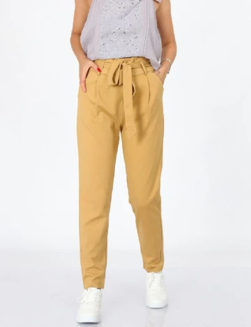 Pantaloni Only, maro deschis