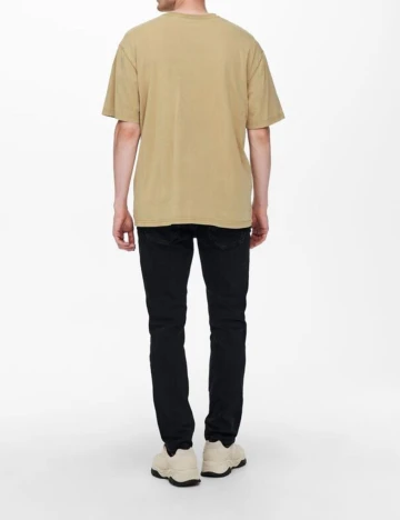 Tricou Only, maro, S Maro