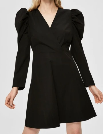 Rochie scurta Selected Femme, negru, 40