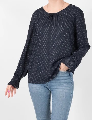 Bluza Jacqueline de Yong, bleumarin, 38