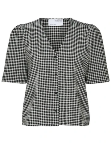 Camasa Selected Femme, negru, 42