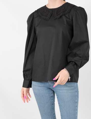 Bluza Vila, negru, 40