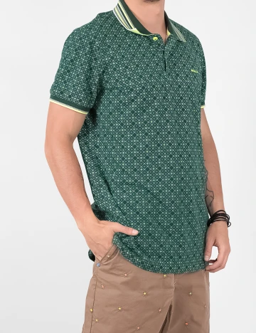 Tricou Polo N.Z.A NEW ZEALAND AUCKLAND, verde, L