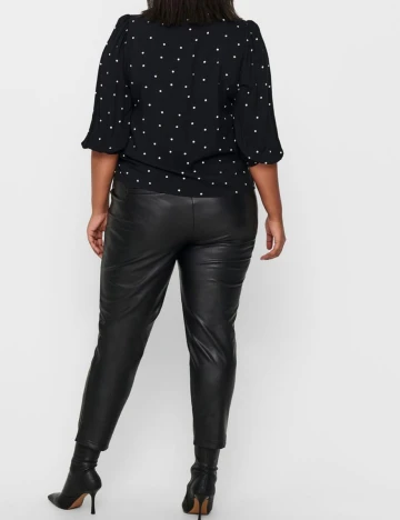 Camasa Only Carmakoma, negru, 48 Negru