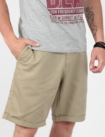 Pantaloni scurti N.Z.A NEW ZEALAND AUCKLAND, crem, W34