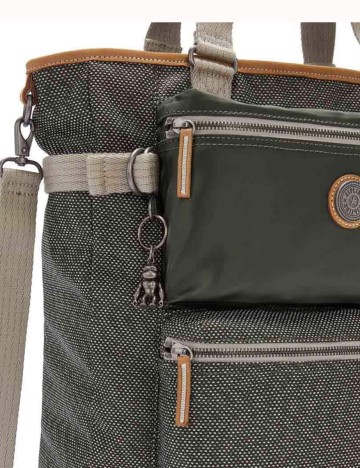 Geanta Kipling, verde, ONE SIZE