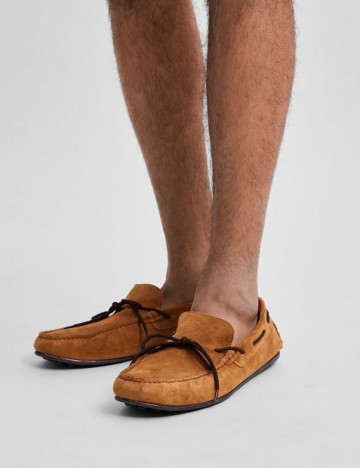 Mocasini Selected, maro, 40
