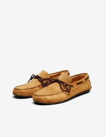 Mocasini Selected, maro, 40