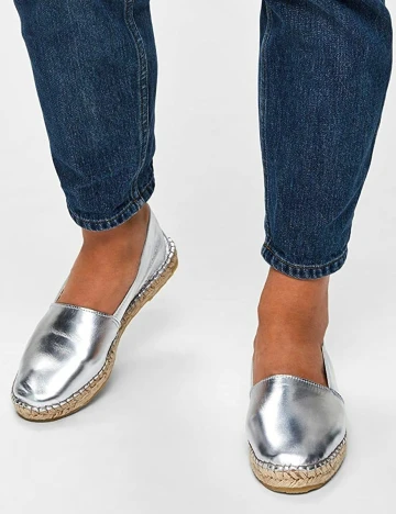 Espadrile Selected Femme, gri, 40 Gri