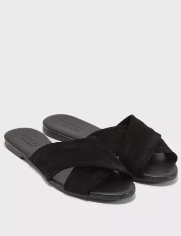 Slapi Pieces, negru, 38