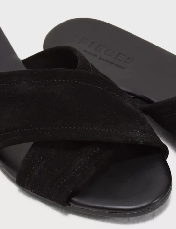 Slapi Pieces, negru, 38