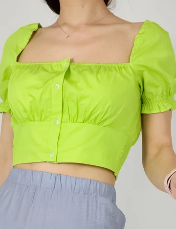 Top Only, verde neon, 38 Verde