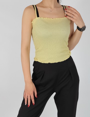 Top Vero Moda, galben, M