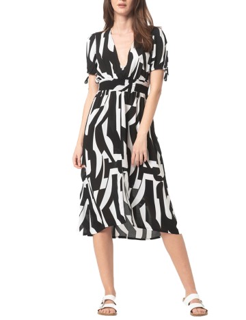 Rochie Esprit, alb-negru, XL