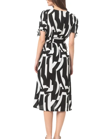 Rochie Esprit, alb-negru, XL Alb