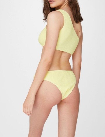 Slip de Baie Pieces, galben, S
