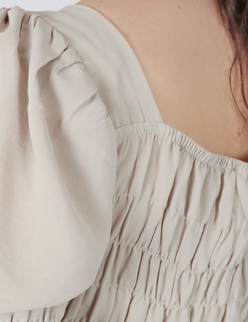Bluza Jacqueline de Yong, bej, 38
