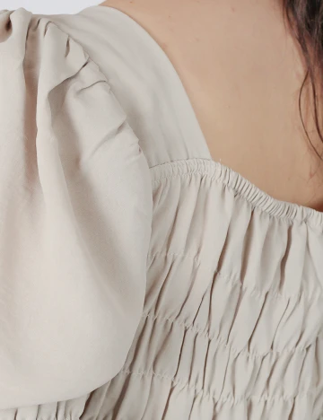 Bluza Jacqueline de Yong, bej, 38