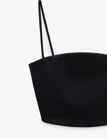 Top Zara, negru, S