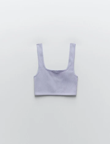 Top Zara, lila, XS-S Mov