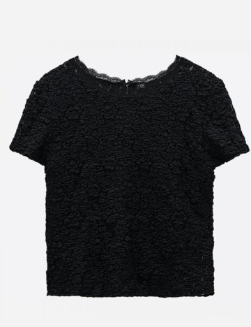 Top Zara, negru, S