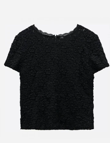 Top Zara, negru, S