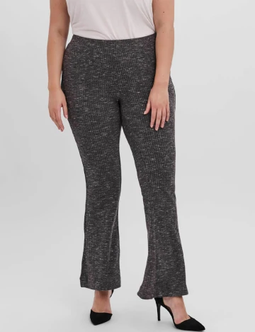 Pantaloni Vero Moda Curve, gri inchis, 50/32 Gri