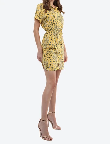 Rochie scurta Only, galben, 38 Galben