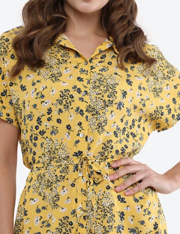 Rochie scurta Only, galben, 38 Galben