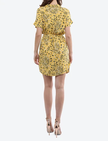 Rochie scurta Only, galben, 38 Galben