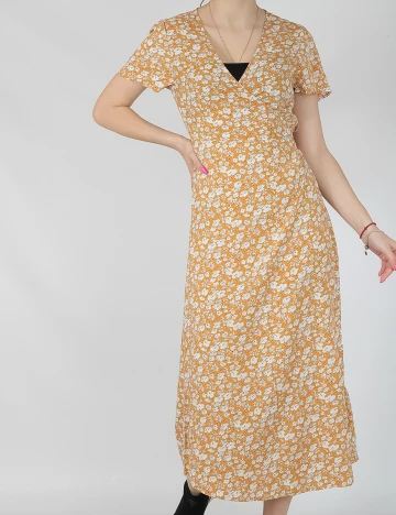 Rochie medie Vila, floral, 38