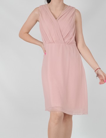 Rochie scurta Vila, roz, 40