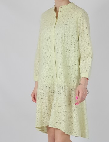 Rochie medie Pieces, galben, M