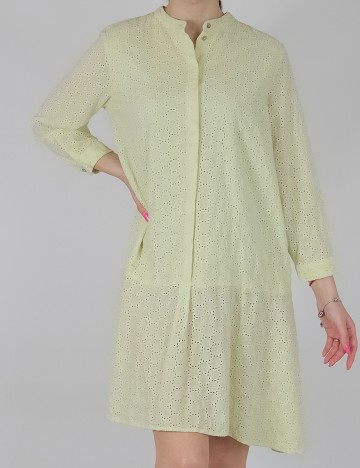 Rochie medie Pieces, galben, M