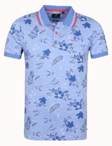 Tricou Polo N.Z.A NEW ZEALAND AUCKLAND, albastru, M