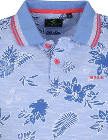Tricou Polo N.Z.A NEW ZEALAND AUCKLAND, albastru, M