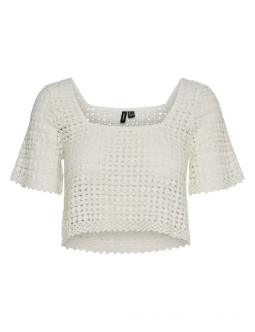 Top Vero Moda, alb, M