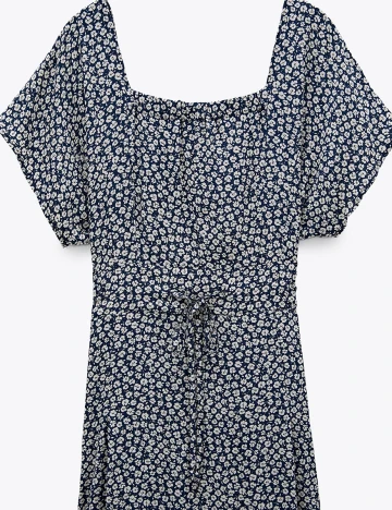Rochie Medie Zara, floral, S Floral print