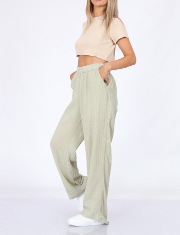 Pantaloni Vero Moda, verde, L