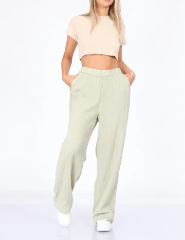 Pantaloni Vero Moda, verde, L