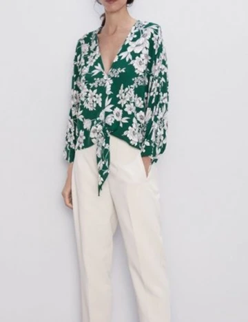 Bluza Zara, verde Verde