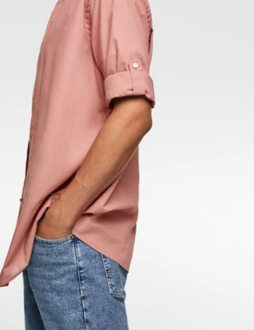 Camasa Zara, roz pudra
