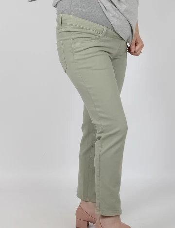Pantaloni C&A, vernil, 40