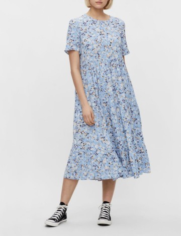 Rochie Medie Pieces, albastru, M