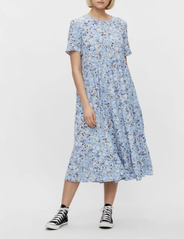 Rochie Medie Pieces, albastru, M